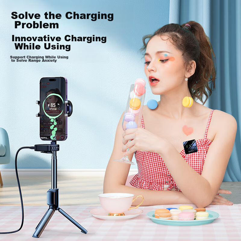 Good Shepherd Wireless Lavalier Microphone for TikTok Live Streaming, Outdoor Pr...