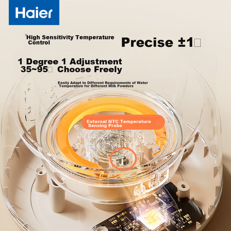Haier Smart Constant Temperature Electric Kettle 1.2L, Baby Formula Maker, Insul...