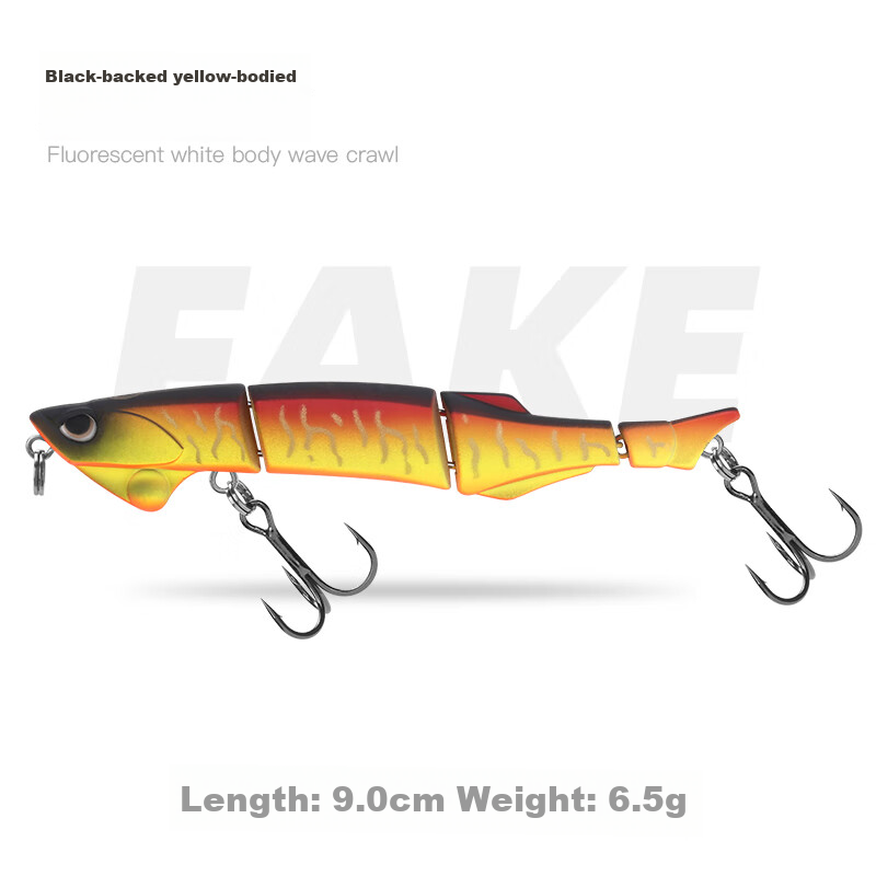 Anime-Style Lure, Multi-Section Fish Bait, Bionic Bait, Freshwater And Saltwater...