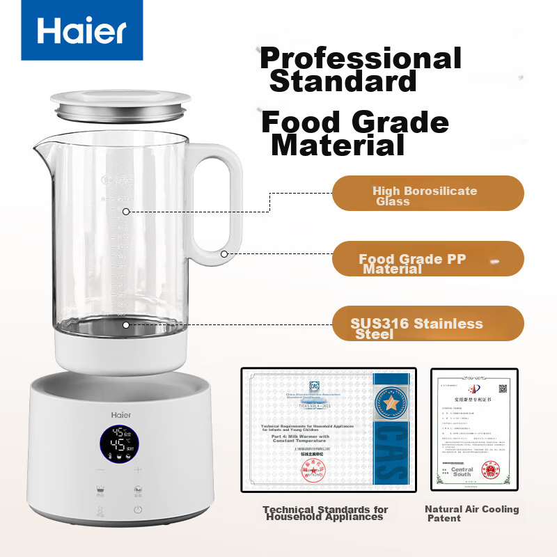 Haier Constant Temperature Kettle 1.5L, Multifunctional Electric Kettle for Brew...