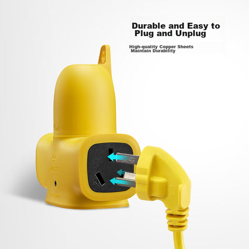 BULL New National Standard Power Strip, Engineering-Grade Drop-Resistant 4-Outle...