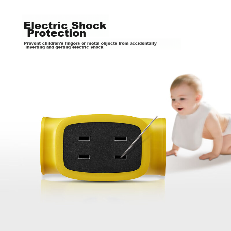 BULL New National Standard Power Strip, Engineering-Grade Drop-Resistant 4-Outle...