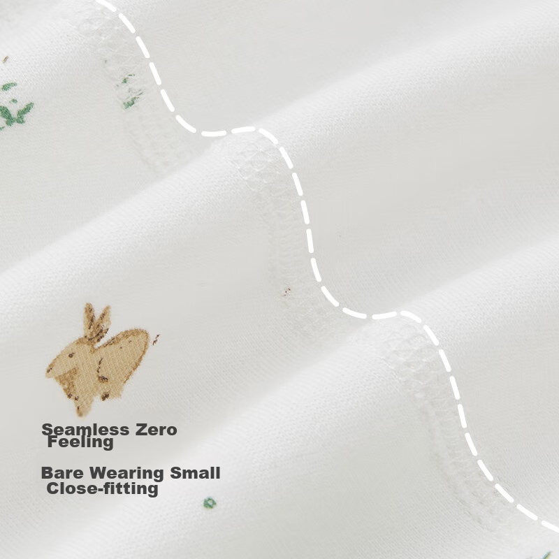 Guaiqi Xiong Baby Clothes, Pure Cotton Onesie, Spring And Autumn Season, Newborn...