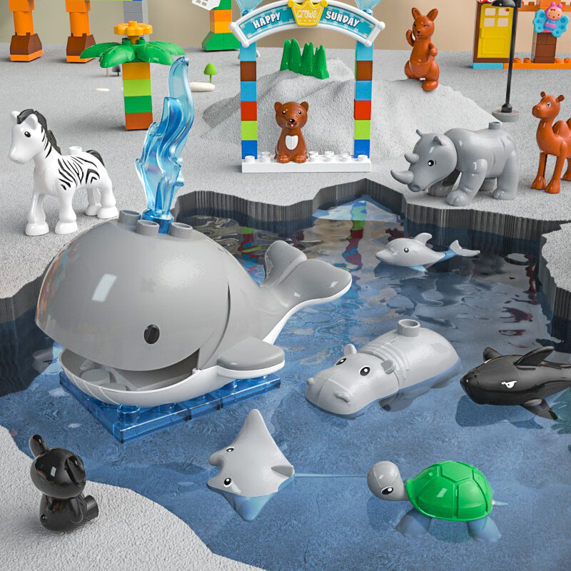 FEELO Compatible Large LEGO-Style Building Blocks Toy for Boys And Girls, Birthd...