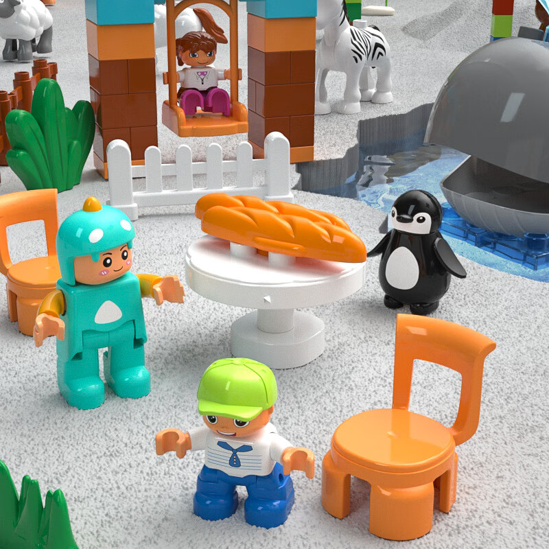 FEELO Compatible Large LEGO-Style Building Blocks Toy for Boys And Girls, Birthd...