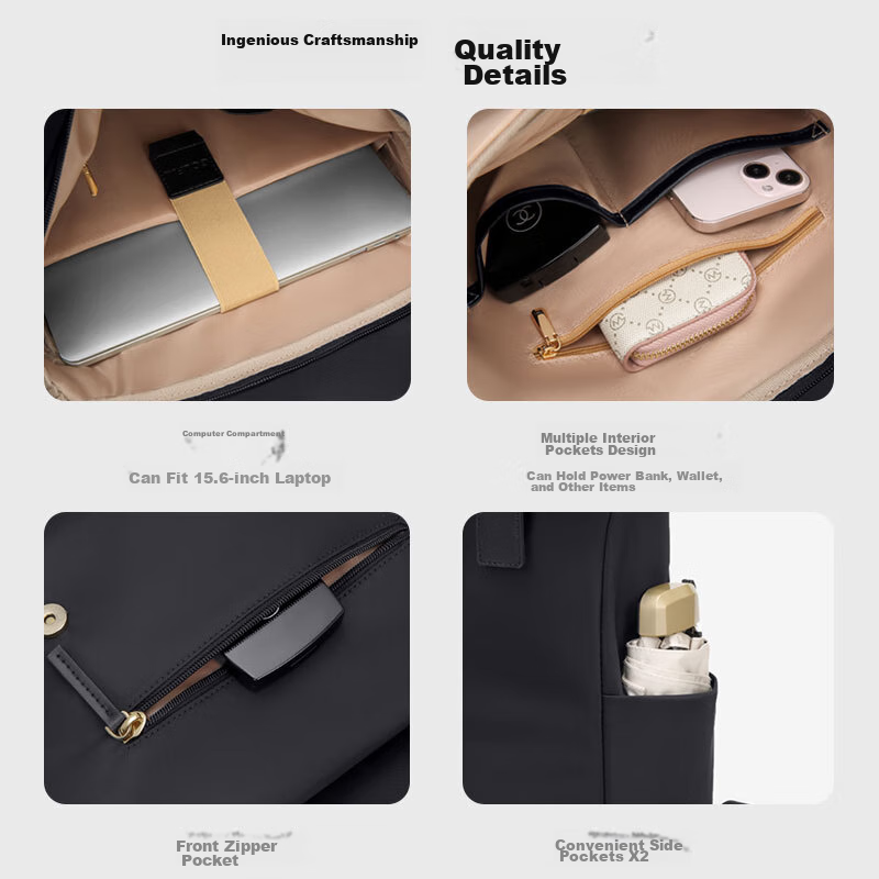 Golf 16-Inch Laptop Backpack for Women, Handheld Notebook Bag, Huawei Business T...