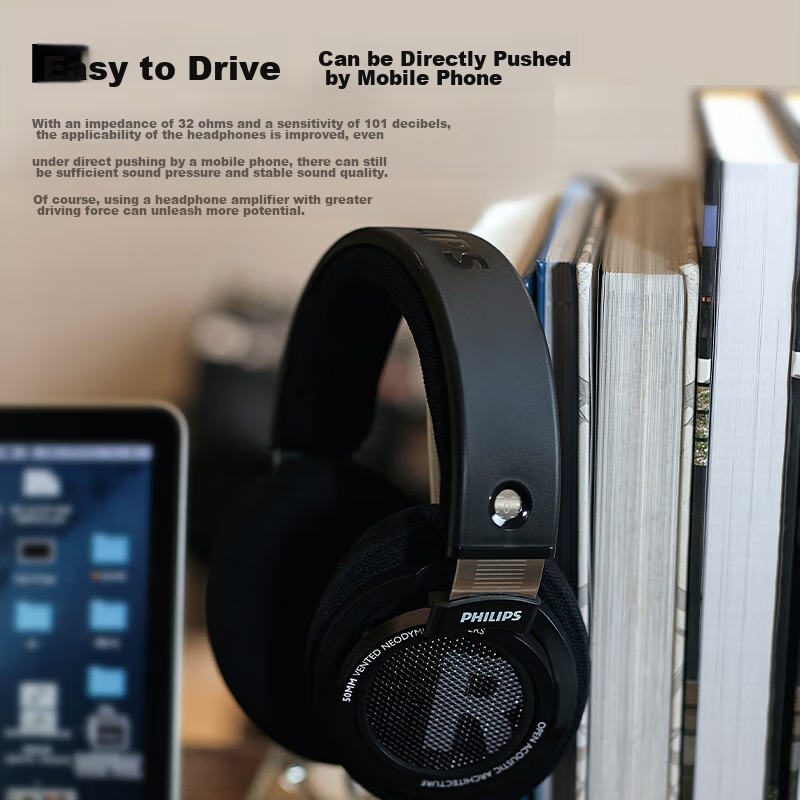 Philips Headphones, Wired Earphones, HiFi Comfortable Headphones, Monitoring Hea...