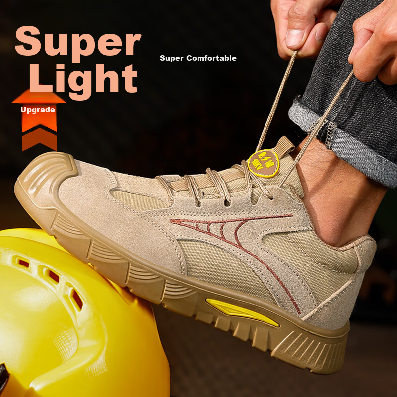 GUYISA Safety Shoes for Men, Summer Breathable, 10KV Insulated, Electrician Anti...