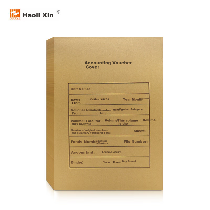 LISON A4 Accounting Voucher Cover Vertical 50 Sets (Cover with Corner Pockets) 1...