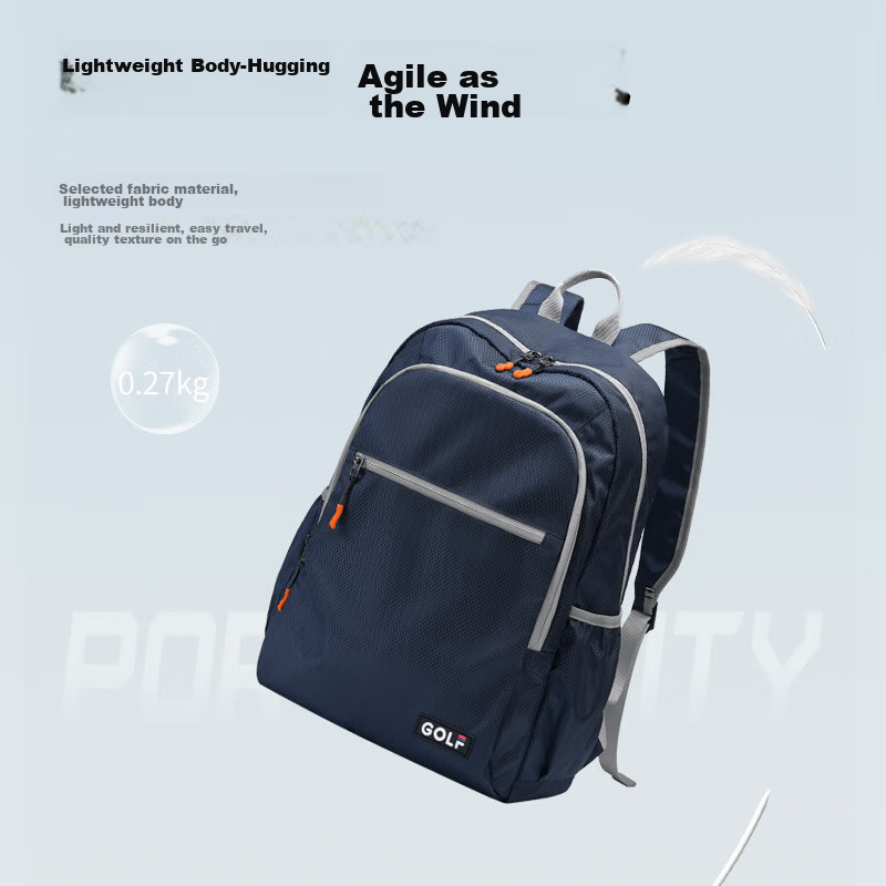 Golf Foldable Backpack for Men And Women, Laptop Bag 15.6-Inch, Business Travel...