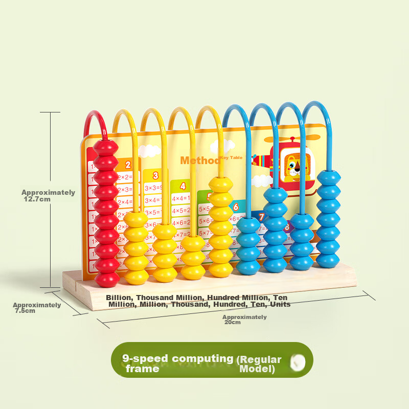 Fuhai'er 9-Level Counter, Elementary School Third-Grade Nine-Row Hundred-Digit A...