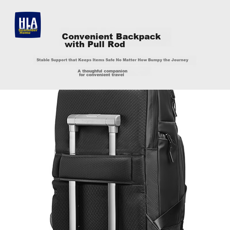 HLA Backpack for Men, Large Capacity Laptop Backpack for College Students, Busin...