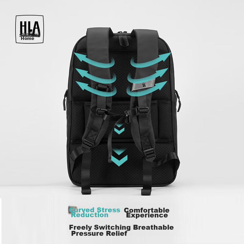 HLA New Year Gift Backpack for Men, Large Capacity Laptop Business Travel Backpa...