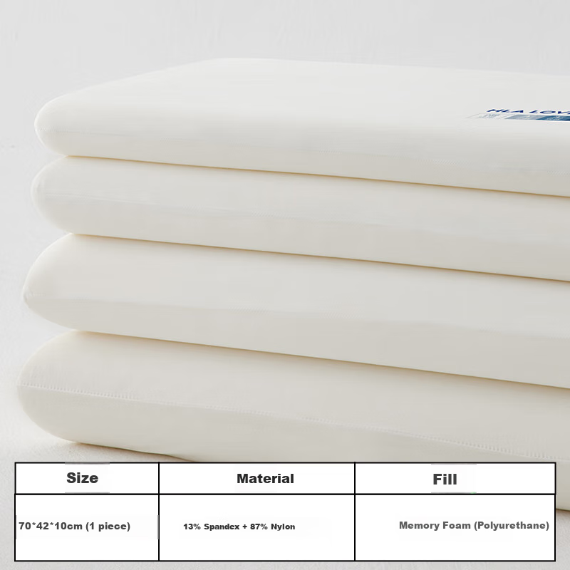 HLA Deep Sleep Memory Foam Pillow with Class A Cervical Protection, Cooling Pill...