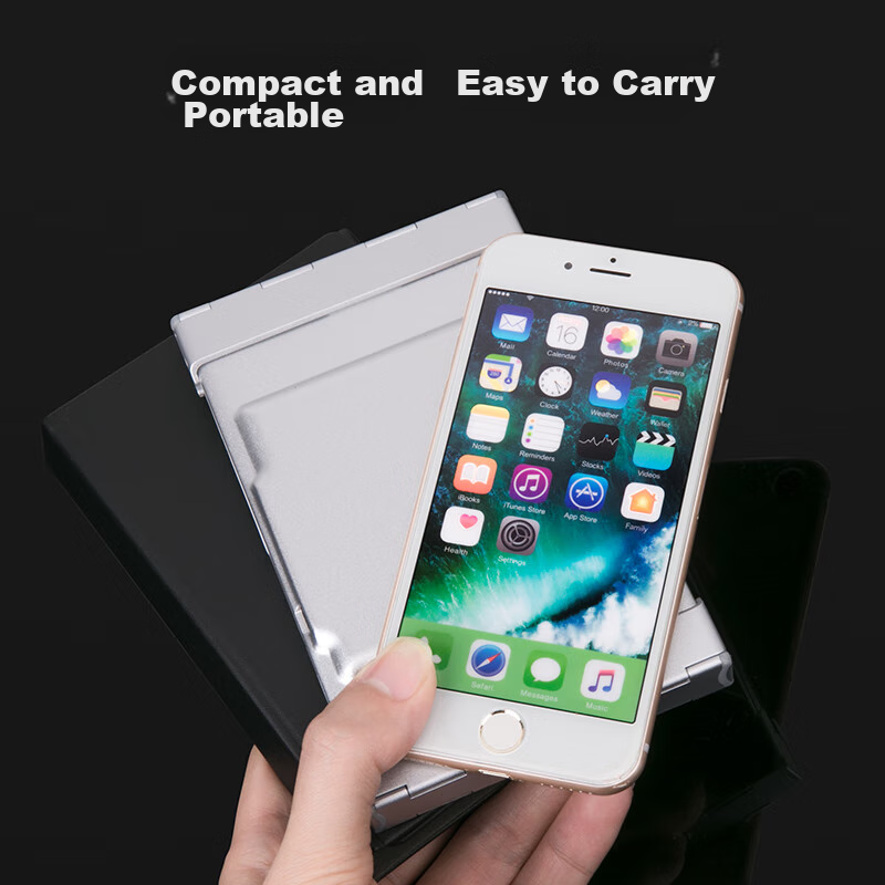 B.O.W Hangshi HB066 Wireless Bluetooth Keyboard, Office Keyboard, Foldable And P...