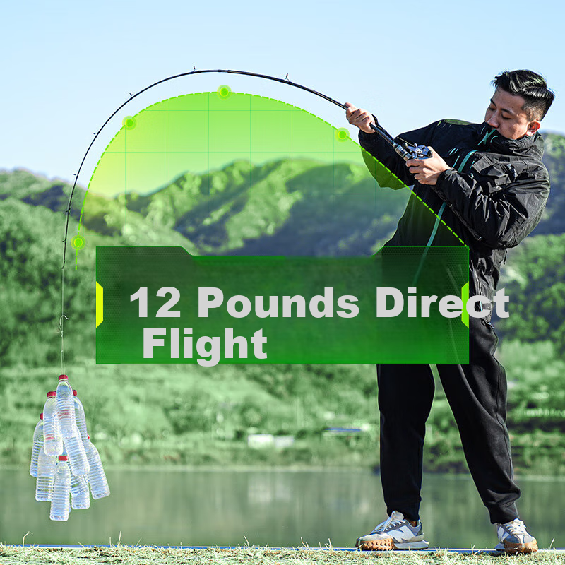 Handing Xinduo Lei Second Generation Lei Qiang Rod Luya Rod Long Throw Light Lei...