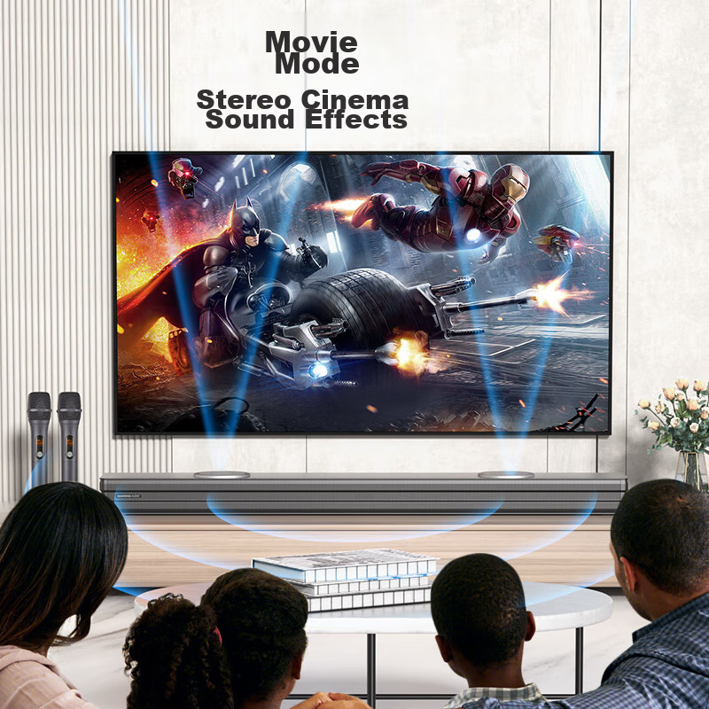 Hanhong Audio 019KW-K Home Theater KTV Package, TV Sound System, Soundbar, Surro...