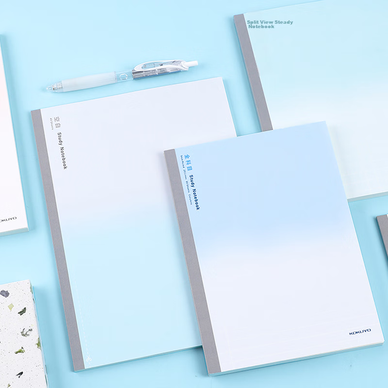 KOKUYO Student Notebook, Grid Study Notebook, Glue-Bound Notebook, Design Notebo...