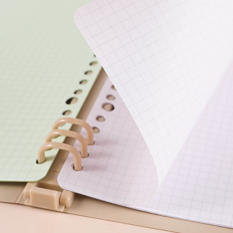 KOKUYO B5 Colored Loose-Leaf Paper, Campus Loose-Leaf Notebook Refill, 5mm Grid,...