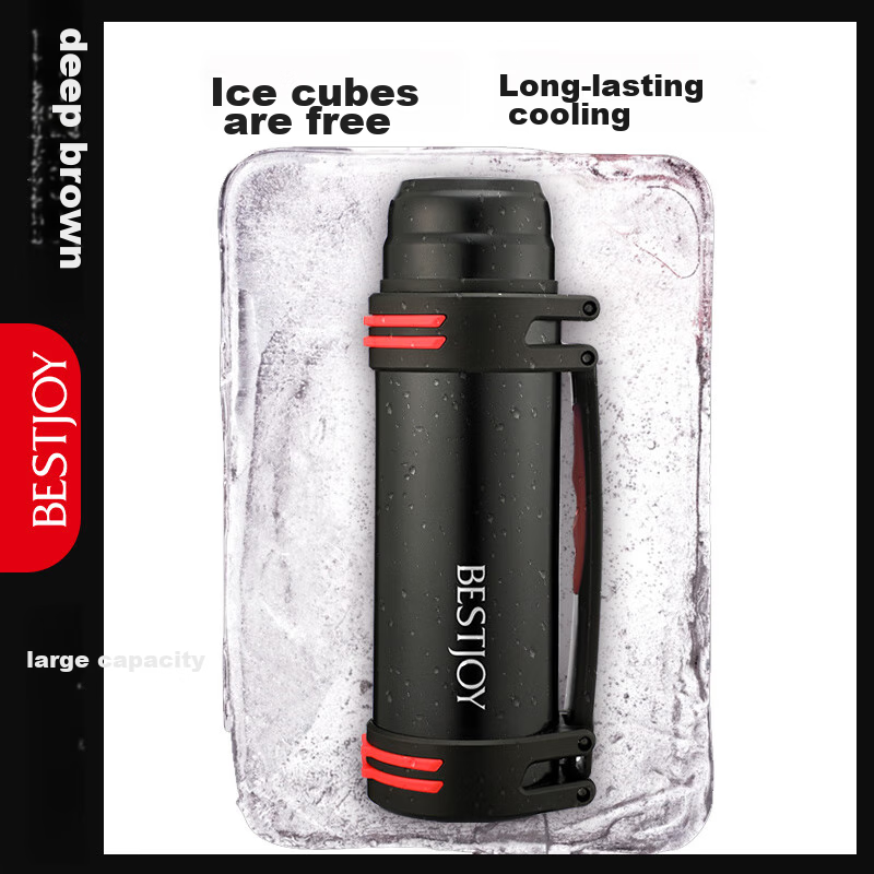 Fuguang Shixi Insulated Bottle, Large Capacity Outdoor Water Bottle for Men, Car...