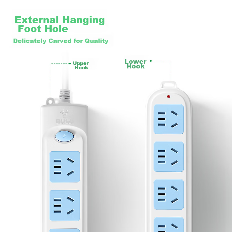 BULL New National Standard Power Strip/Extension Cord/Power Bar/Power Strip/Powe...