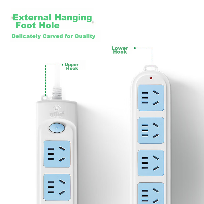 BULL New National Standard Power Strip, Extension Cord/Power Bar/Power Strip/Pow...