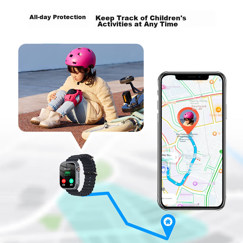 Haoji Xing [Upgraded Large Screen] Smart Phone Watch for Children, 4G Cartoon-St...