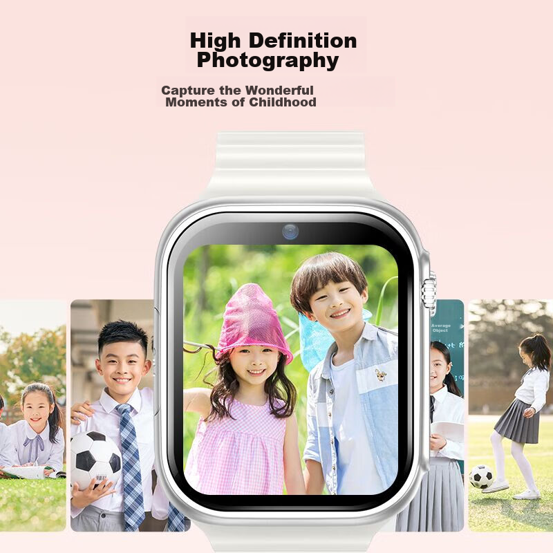 Haoji Xing [Upgraded Large Screen] Smart Phone Watch for Children, 4G Cartoon-St...