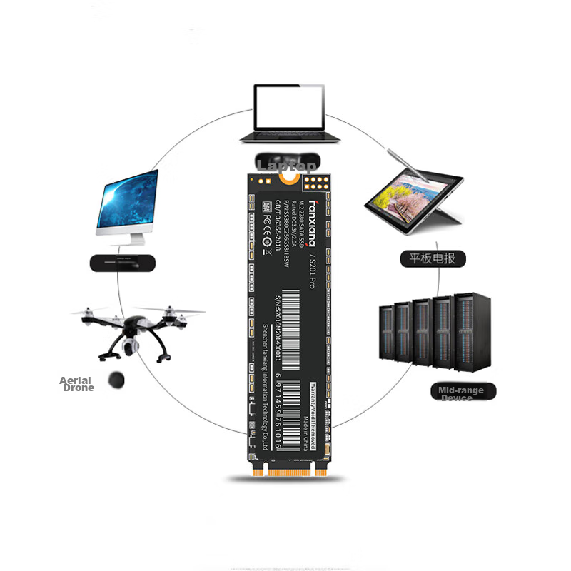 FANXIANG 1TB SSD Solid State Drive, M.2 Interface SATA Protocol, High-Speed TLC...