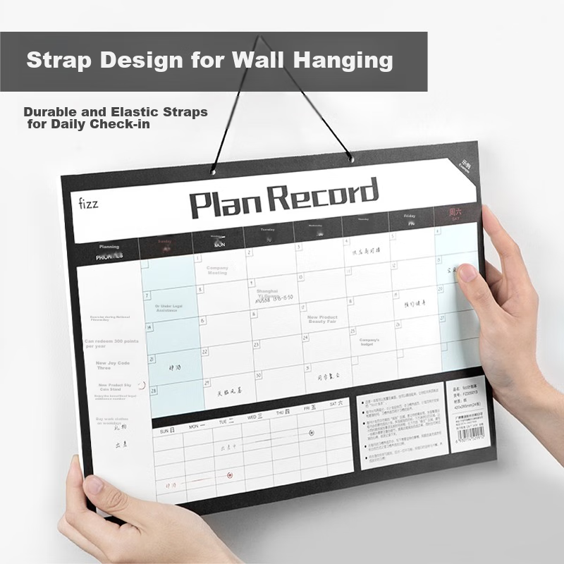 Fizzy Calendar Notebook, Creative Multifunctional Model, Self-Filling Business O...