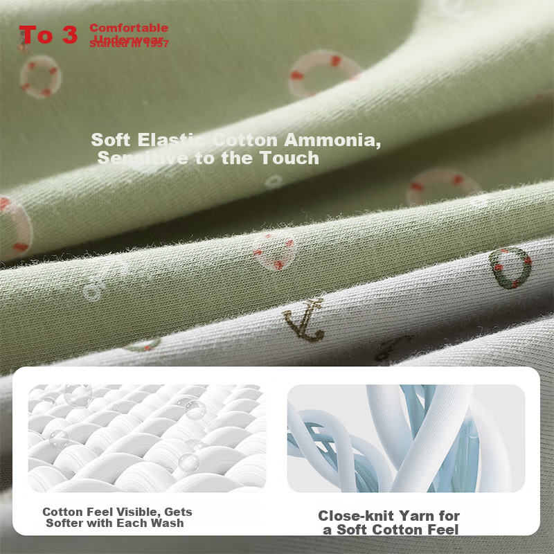 Hodo Antibacterial Men's Cotton Ammonia High Elastic Printed Youth Trendy Men's...