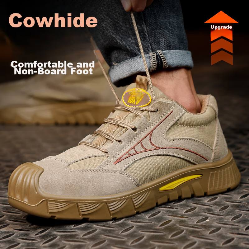 GUYISA Safety Shoes for Men, Summer Breathable, 10KV Insulated, Electrician Anti...