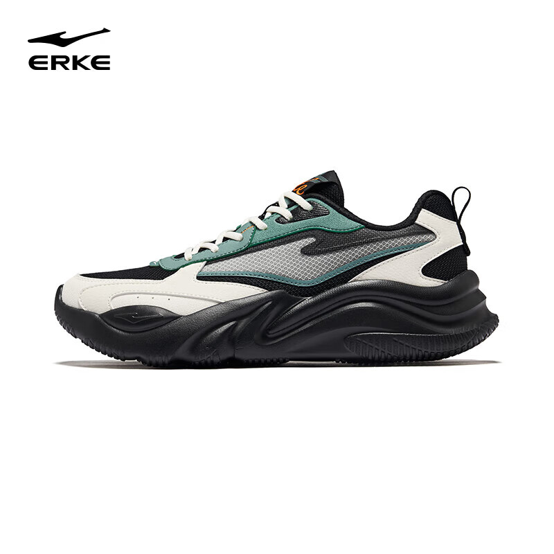 ERKE Men's Casual Shoes Autumn and Winter New Comfortable All-match Soft Bottom...