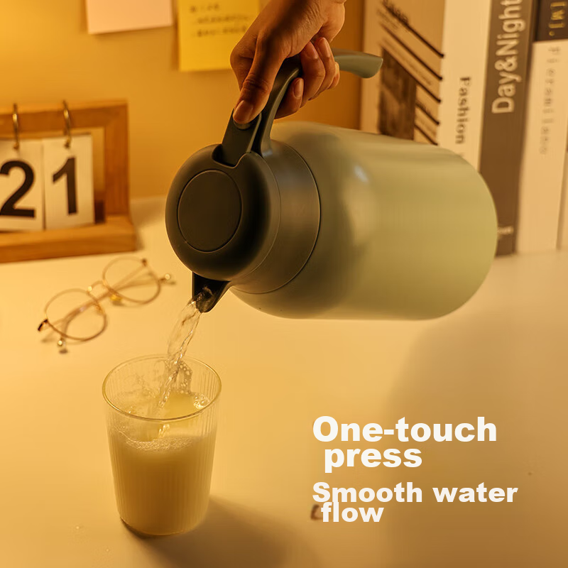 Fuguang Lingjia Insulated Bottle, 2.2L Large Capacity, 304 Stainless Steel Therm...