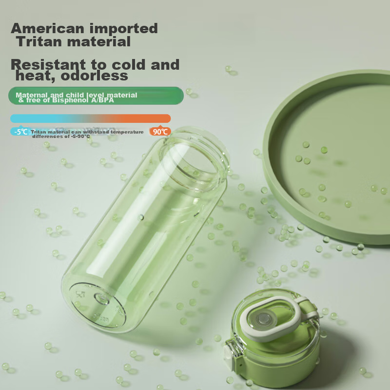 Fuguang Plastic Cup, Tritan Material, Sports Water Bottle for Men And Women Stud...