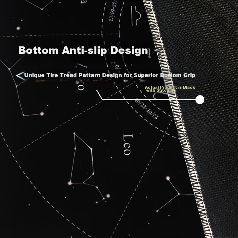 Feidun LESAILES Constellation Office Gaming Mouse Pad, Large Size, Thickened wit...