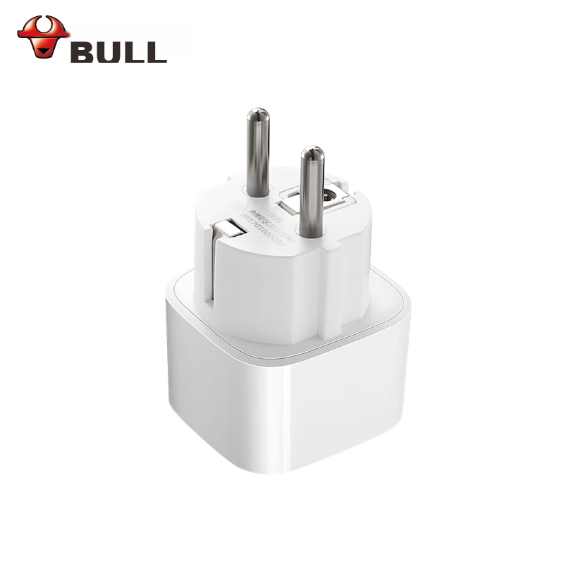 BULL German Standard Travel Socket/power Adapter/convertor Plug, Suitable for Us...