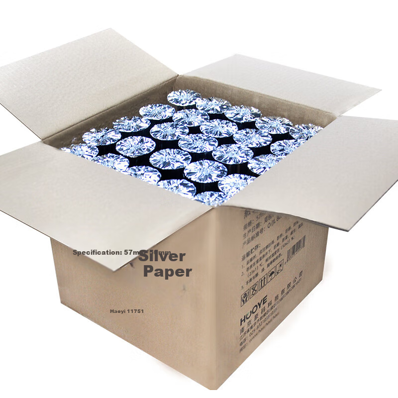 HOOYE (HOOYE) 57*30mm Thermal Cash Register Paper Meituan Takeout Receipt Paper...