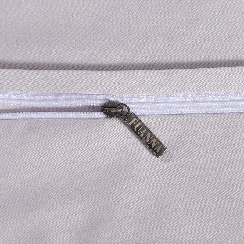 Fuanna Pure Cotton Duvet Cover, Single Piece, 60-Count Long-Staple Cotton, Beddi...