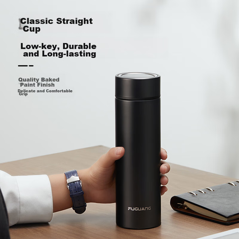 Fuguang Glory Insulated Mug, 316 Stainless Steel Tea Cup, Vacuum Business Cup, L...