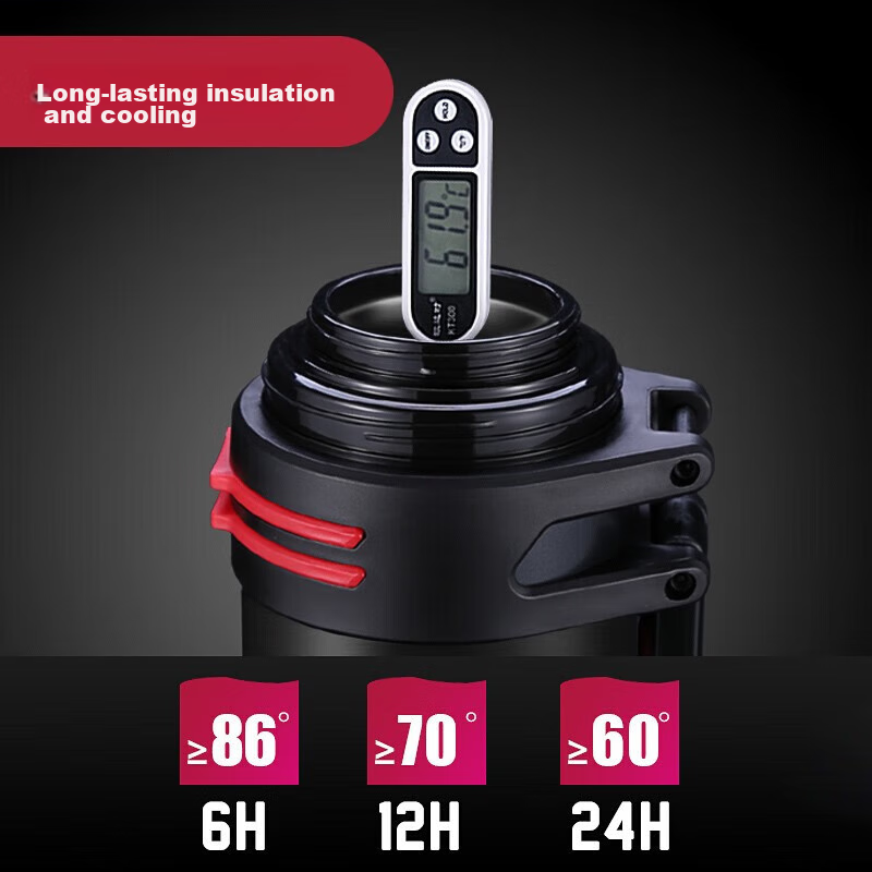 Fuguang Insulated Bottle, 304 Stainless Steel, Large Capacity Thermos, Car Water...