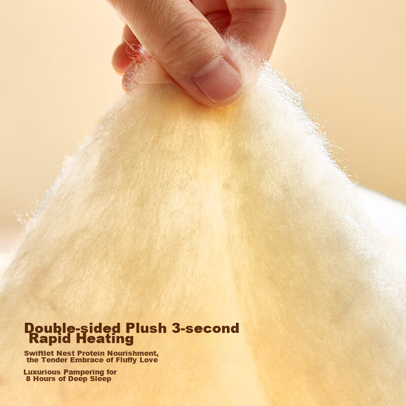 Hengyuanxiang Comforter, Class A Antibacterial, 10% Bird's Nest Protein Fiber, W...