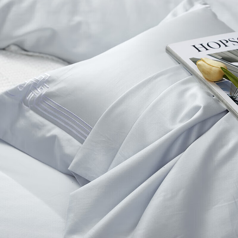 FUANNA "Super Body" Offline Same Style Pure Cotton Embroidered Four-piece Set Au...