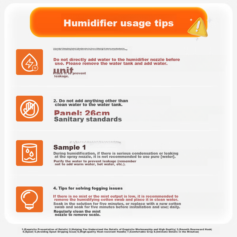 HANASS Humidifier, Mini Compact Home Bedroom Top-Fill Air Humidifier Companion,...