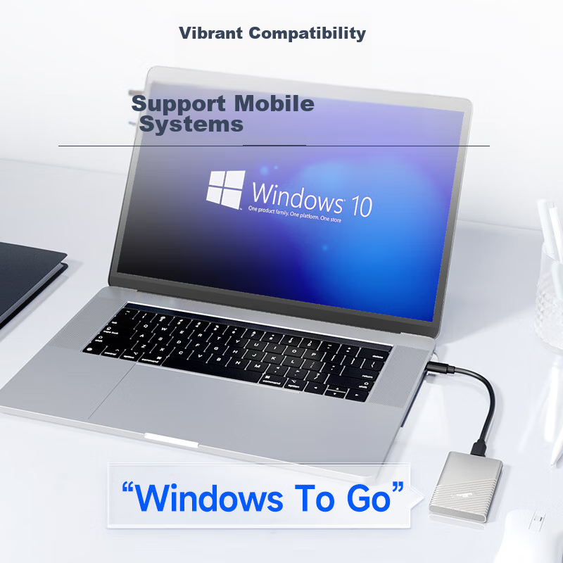 FANXIANG 2TB Portable Solid State Drive (PSSD), Portable SSD Type-C, Direct Conn...