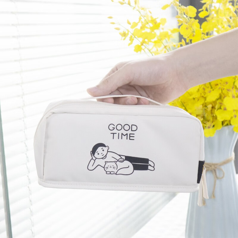 KOKUYO Noritake Collaboration HACO HACO Student Stationery Pencil Case, Large Ca...