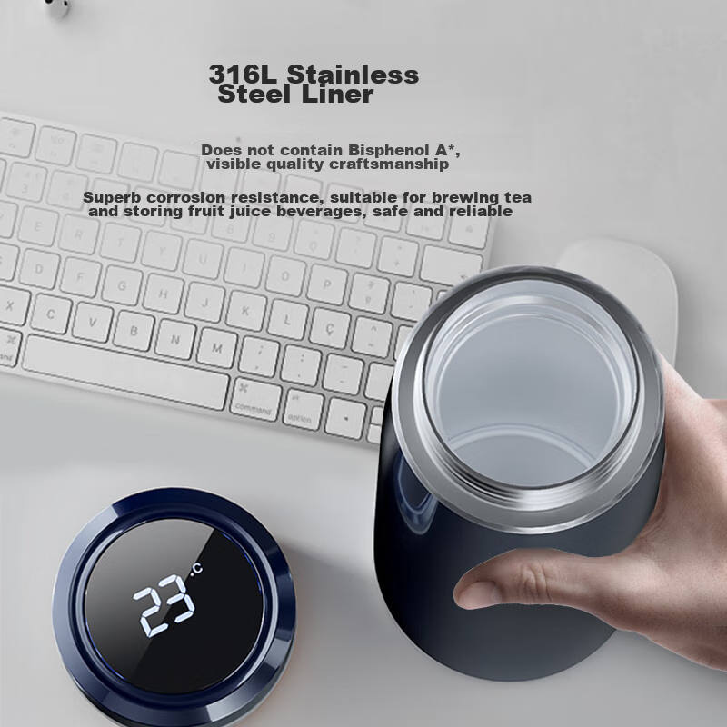 Philips Insulated Mug, Smart Digital Display Water Bottle for Men And Women, 316...