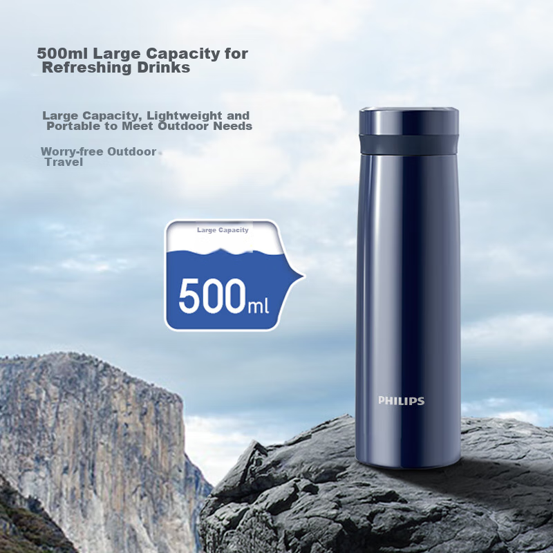 Philips Insulated Mug, Smart Digital Display Water Bottle for Men And Women, 316...