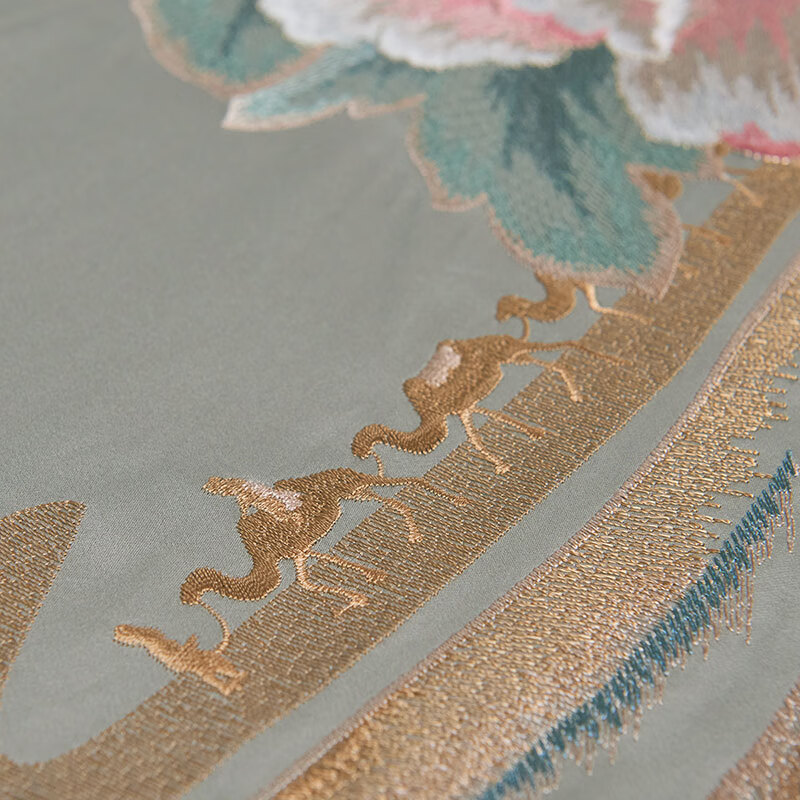 FUANNA Bedding Set A Class Pure Cotton 100s Long-staple Cotton Bed Sheet Quilt C...