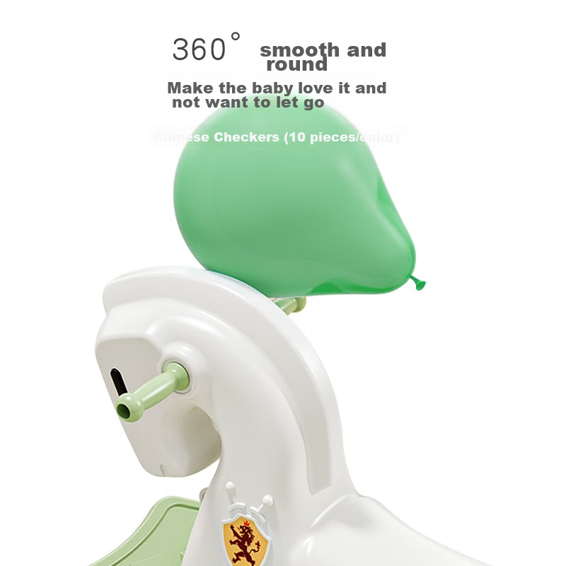 Habishu Children's Rocking Horse, Push Car, And Stroller Three-In Baby And Toddl...